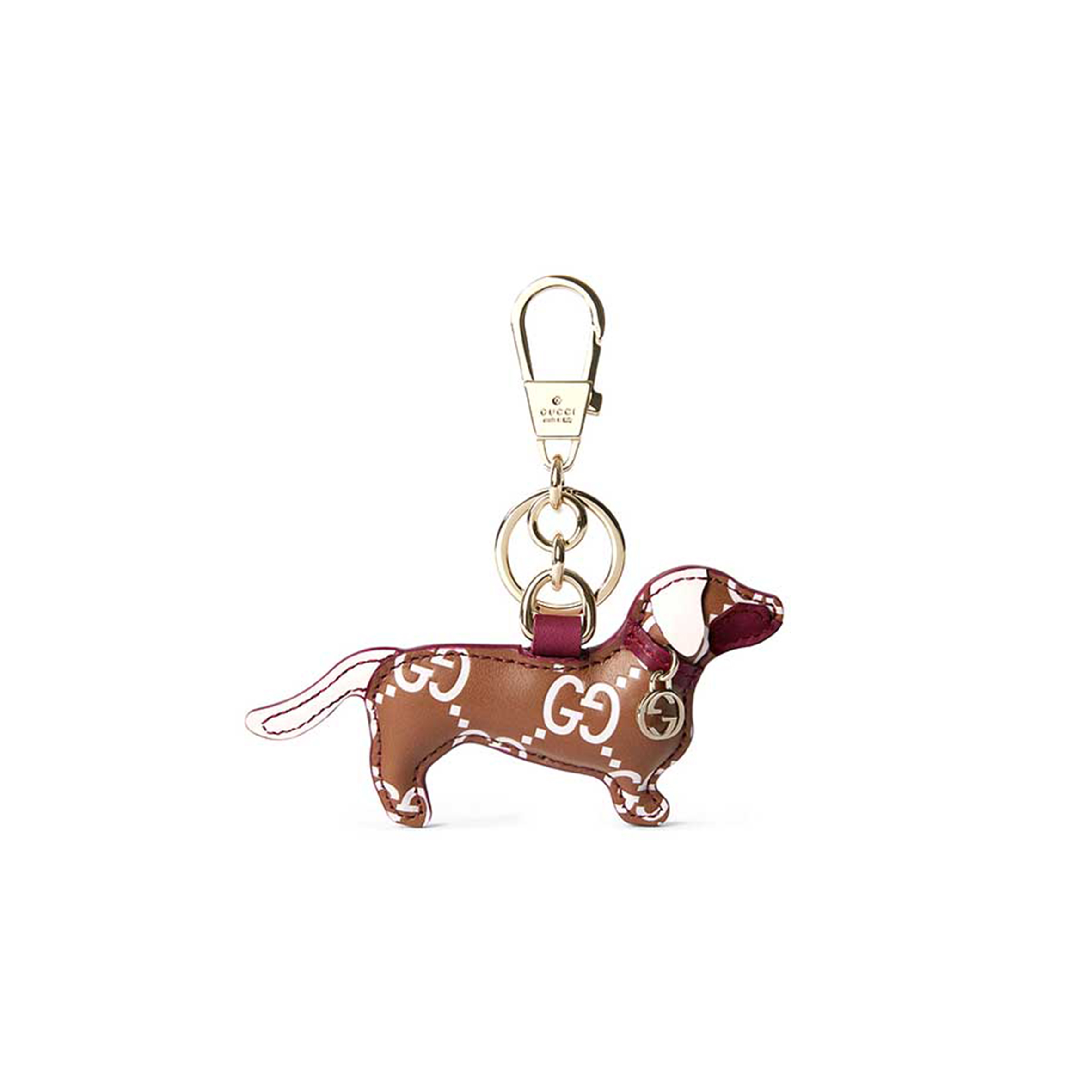 GUCCI DOG-SHAPED BAG CHARM 821812